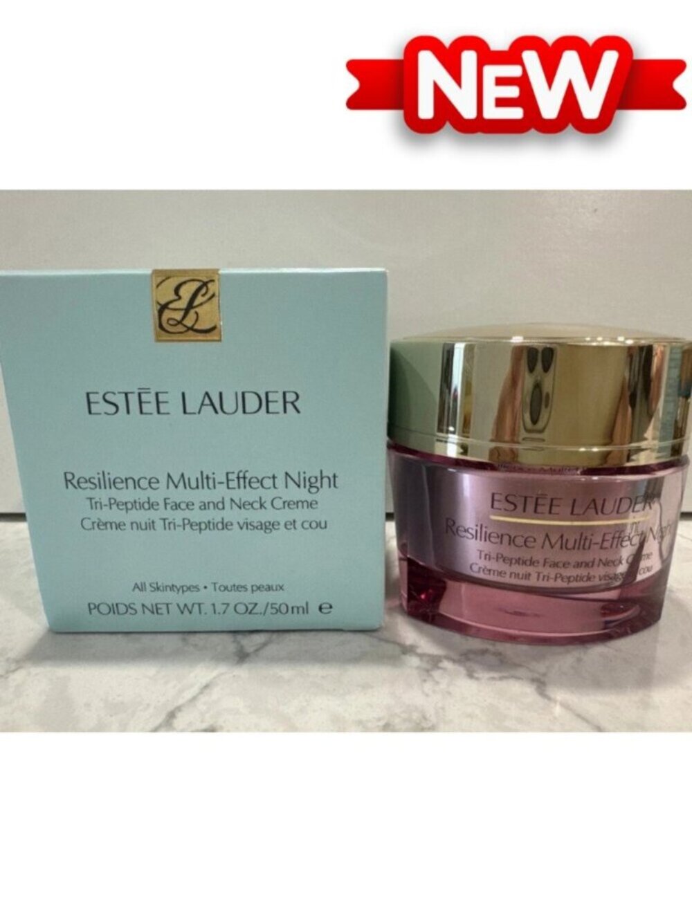 Estée Lauder Resilience Multi-Effect Night Cream 75ml Tri-Peptide Face & Neck